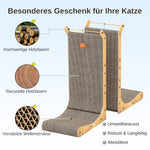 Scratch™ – Stabiles Kratzbrett 68 cm mit Spielball für Wand & Ecke