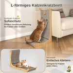 Scratch™ – Stabiles Kratzbrett 68 cm mit Spielball für Wand & Ecke