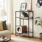 Duo™ – 2-in-1 Kratzbaum & Wohnregal im Vintage-Stil