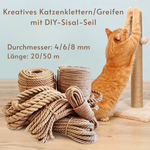 Twist™ – Premium-Sisalseil für Kratzbäume & DIY-Projekte