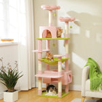 Tower™ – Kratzbaum XXL 184 cm mit 8 Ebenen & Sisal für 4–5 Katzen
