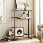 Duo™ – 2-in-1 Kratzbaum & Wohnregal im Vintage-Stil