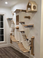 Muro™ – DIY Kletterwand-Set für Katzen