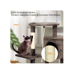 Five™ – Kratzbaum 112 cm mit 5 Ebenen, Höhle & Spielball