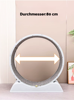 Run™ – Katzenlauf-Trainingsrad – Leise & platzsparend für Wohnungskatzen