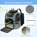 Trek™ – Atmungsaktiver Transportrucksack für Katzen bis 8 kg