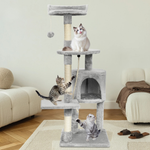 Passer™ – Mehrsтöckiger Kratzbaum mit Spielzeug & Kuschelhaus für Wohnungskatzen