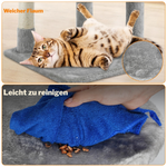 Passer™ – Mehrsтöckiger Kratzbaum mit Spielzeug & Kuschelhaus für Wohnungskatzen
