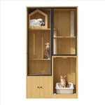 Mila™ – Elegante Katzenvilla mit Panoramafenster & 4 Ebenen