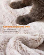 Pax™ – Kratzbaum 135 cm mit Plüsch, Höhle & Hängematte für große Katzen