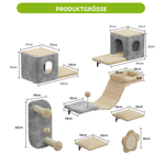Wall™ – Wandmontiertes Kletterset mit Haus & Hängbrücke