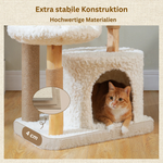 Cozy™ – Deluxe Kratzbaum mit gemütlicher Katzenhöhle