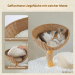 Cozy™ – Deluxe Kratzbaum mit gemütlicher Katzenhöhle