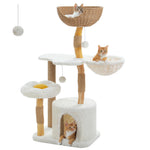Cozy™ – Deluxe Kratzbaum mit gemütlicher Katzenhöhle