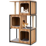 Kibo™ – Großer Kratzbaum mit Metallgestell, Sisal & waschbaren Kissen für Katzen