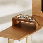 Loft™ – Moderner Kratzbaum 5 Ebenen mit Stauraum & Hängematte