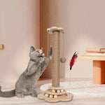 Finn™ – Kompakte Kratzsäule mit Spielball für neugierige Katzen